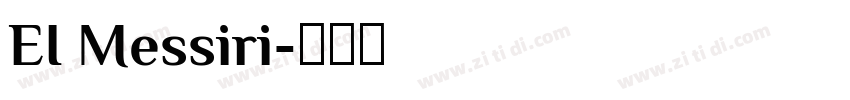 EI Messiri字体转换